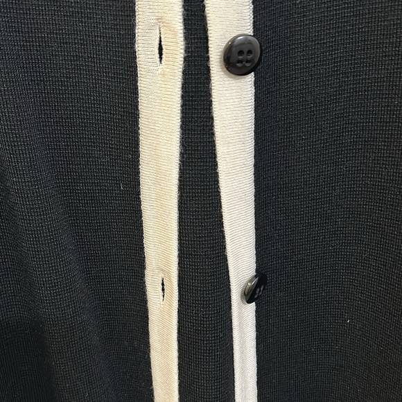 Ann Taylor Tipped Cardigan NWT - Picture 4 of 8